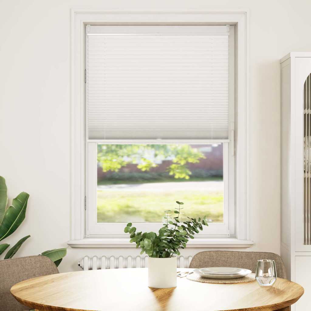 Πλισέ ρόλερ σκίασης 70x150cm Λευκό