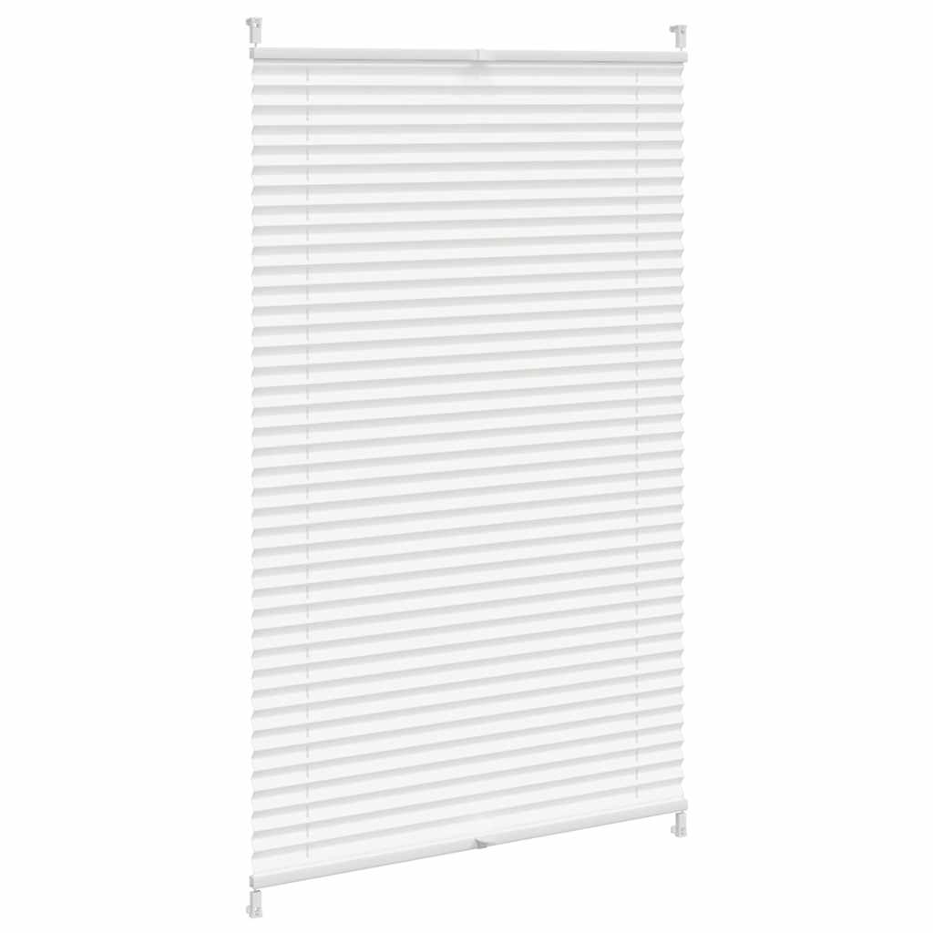 Πλισέ στόρι σκίασης 90 x 1125 cm Λευκό