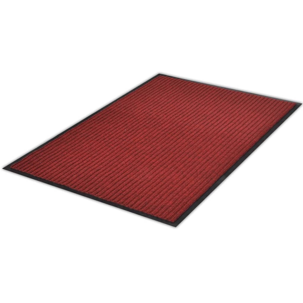 Πατάκι Εισόδου Κόκκινο 90 x 120 εκ. από PVC