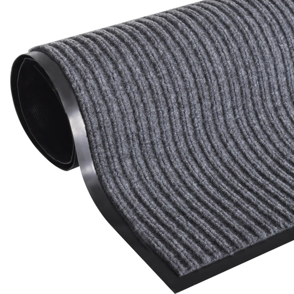 Πατάκι Εισόδου Γκρι 120 x 180 εκ. από PVC