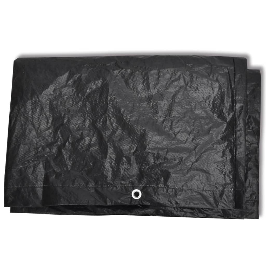 vidaXL Κάλυμμα Επίπλων Κήπου με 8 Κρίκους 180 x 140 x 90 εκ.