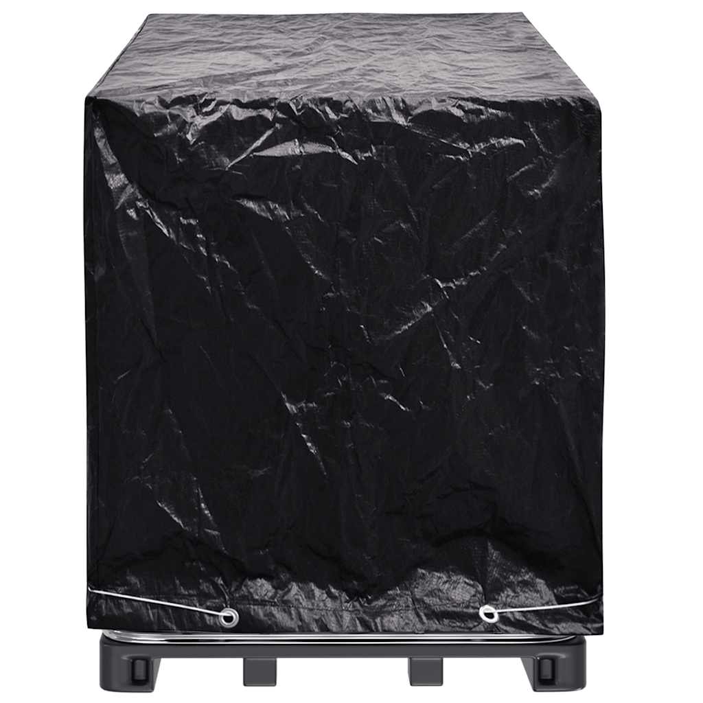 vidaXL Κάλυμμα Παλετοδεξαμενής IBC με 8 Κρίκους 116 x 100 x 120 εκ.