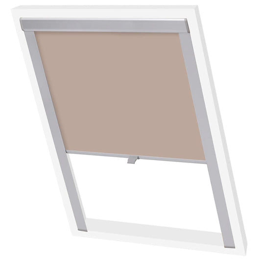 131248 vidaXL Blackout Roller Blinds Beige 102