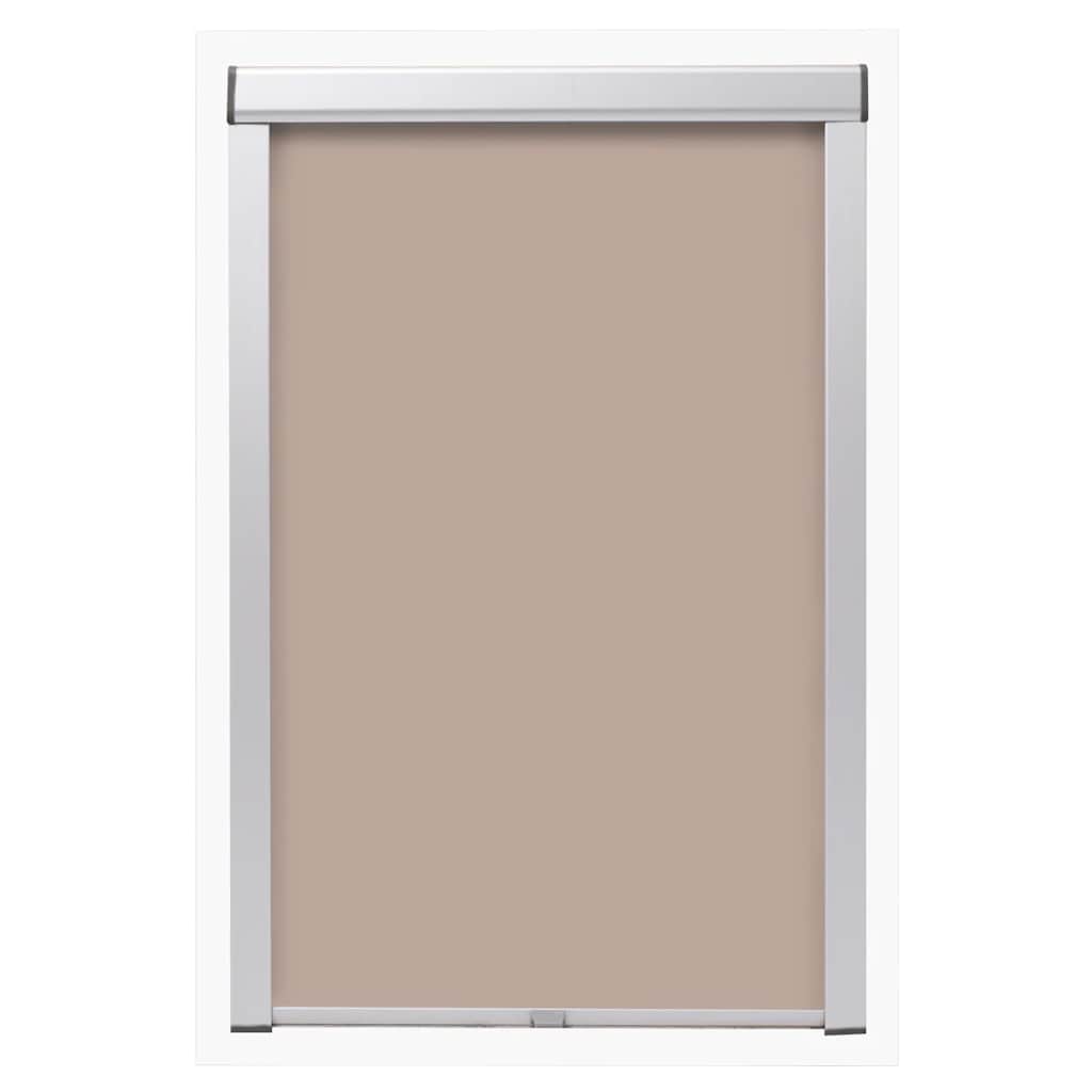 131248 vidaXL Blackout Roller Blinds Beige 102