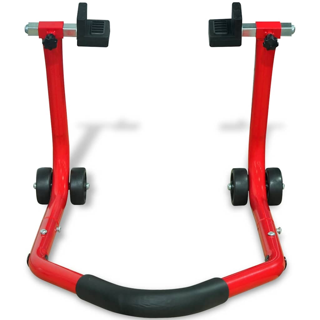 vidaXL Paddock Stand Πίσω Τροχού Μοτοσυκλέτας Κόκκινο