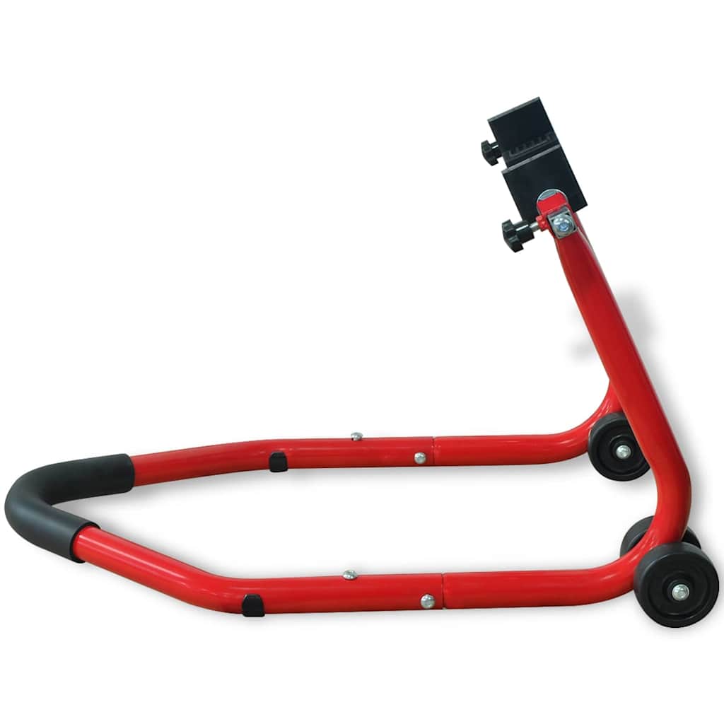 vidaXL Paddock Stand Πίσω Τροχού Μοτοσυκλέτας Κόκκινο