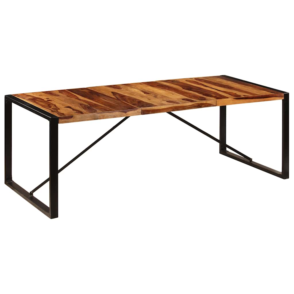 vidaXL Τραπεζαρία 220 x 100 x 75 εκ. από Μασίφ Ξύλο Ακακίας