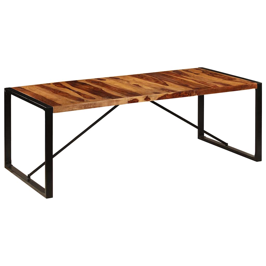 vidaXL Τραπεζαρία 220 x 100 x 75 εκ. από Μασίφ Ξύλο Ακακίας