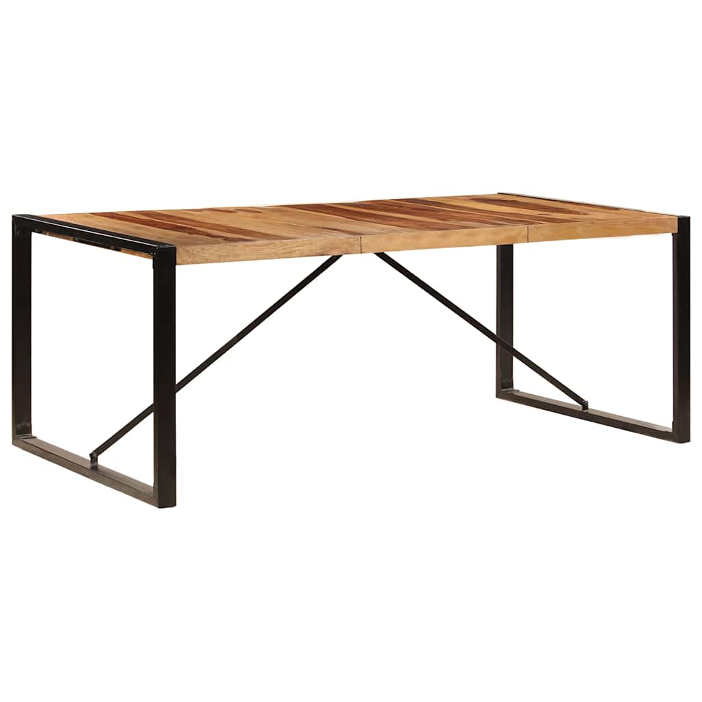 vidaXL Τραπεζαρία 200 x 100 x 75 εκ. από Μασίφ Ξύλο Ακακίας