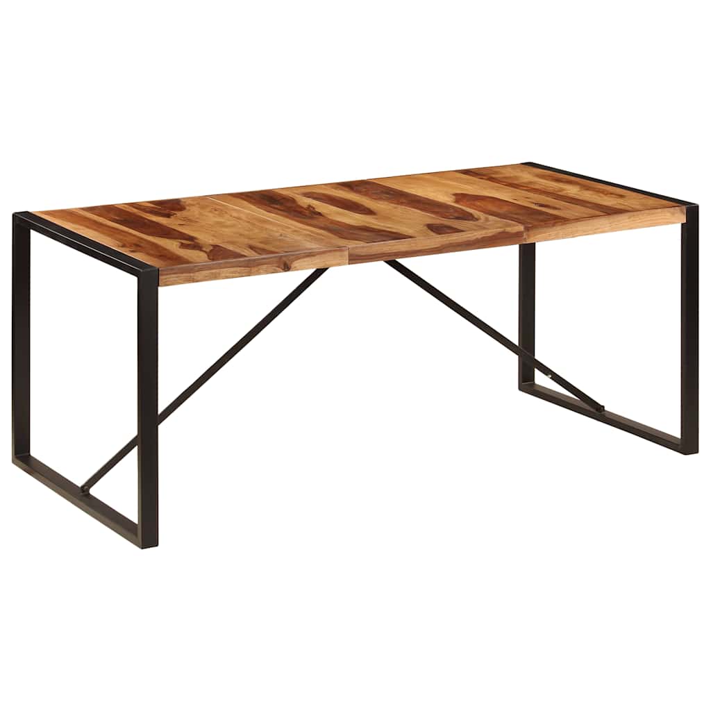 vidaXL Τραπεζαρία 180 x 90 x 75 εκ. από Μασίφ Ξύλο Ακακίας