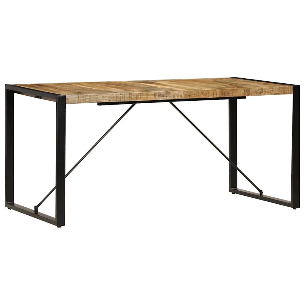 vidaXL Τραπεζαρία 160 x 80 x 75 εκ. από Μασίφ Ξύλο Μάνγκο