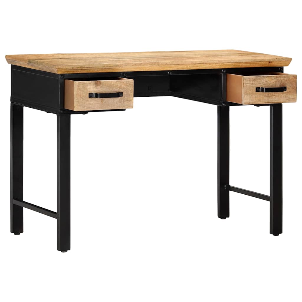 vidaXL Γραφείο 110 x 50 x 76 εκ. από Μασίφ Ξύλο Μάνγκο