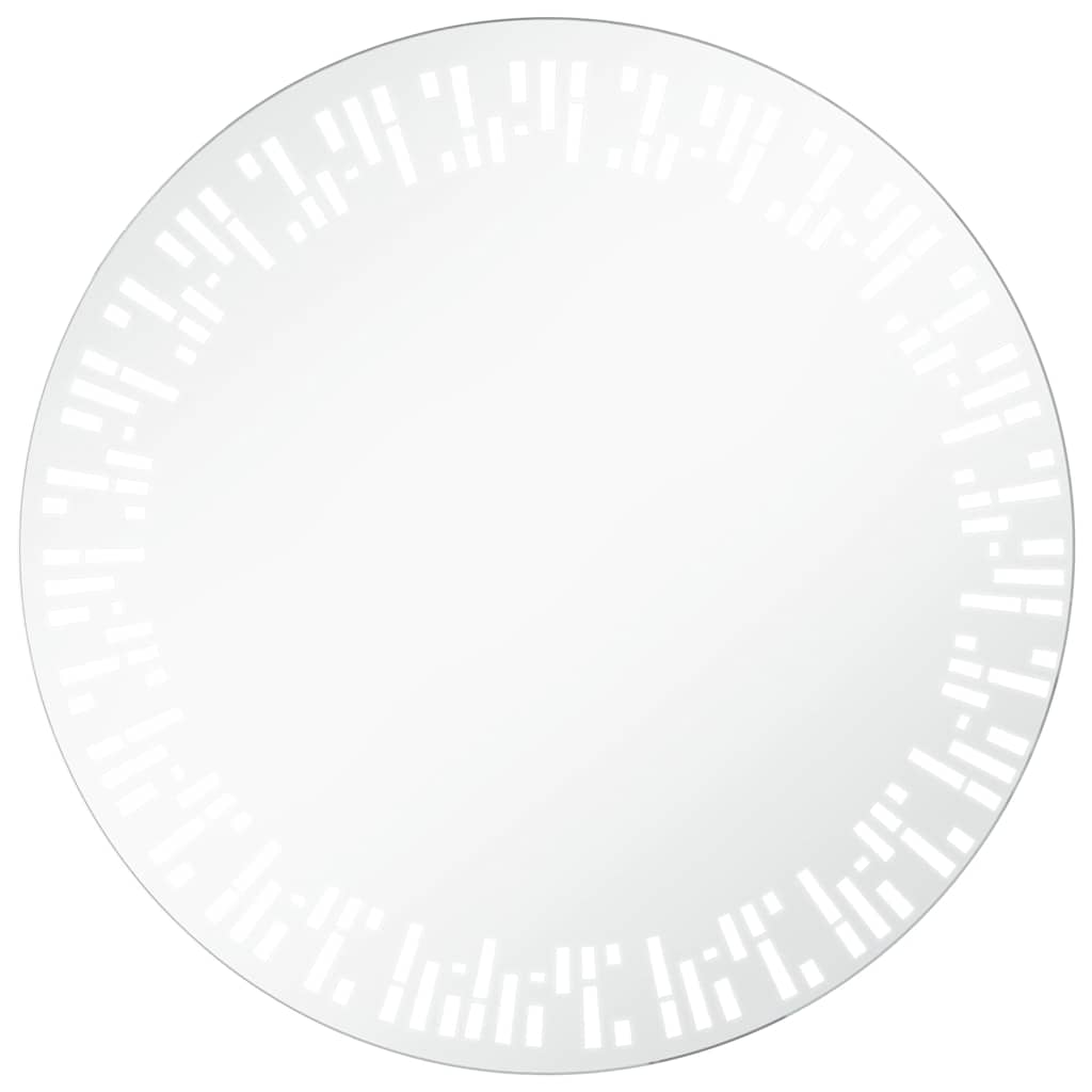 vidaXL Καθρέφτης Μπάνιου με LED 70 εκ.