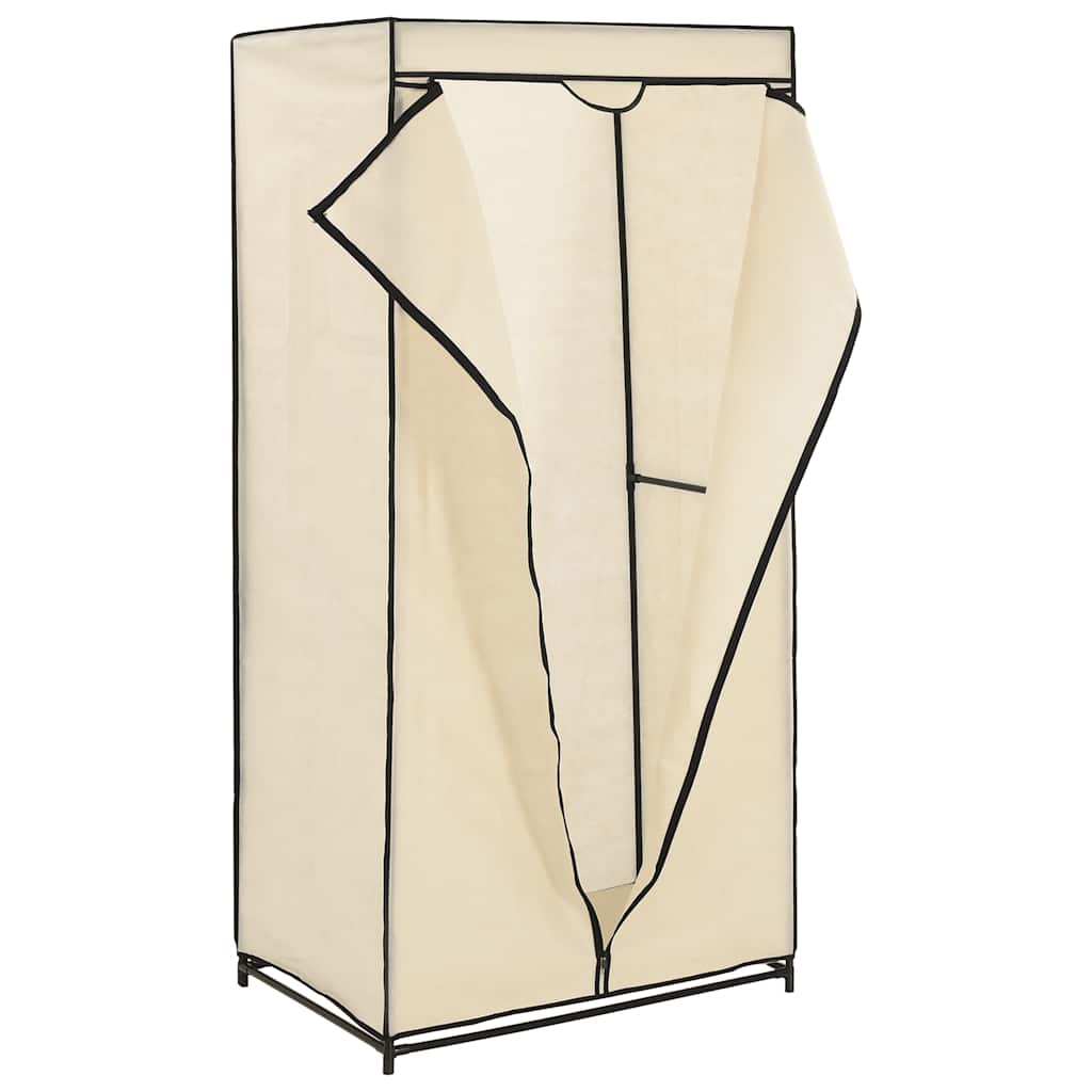 vidaXL Ντουλάπες 2 τεμ. Κρεμ 75x50x160 εκ.