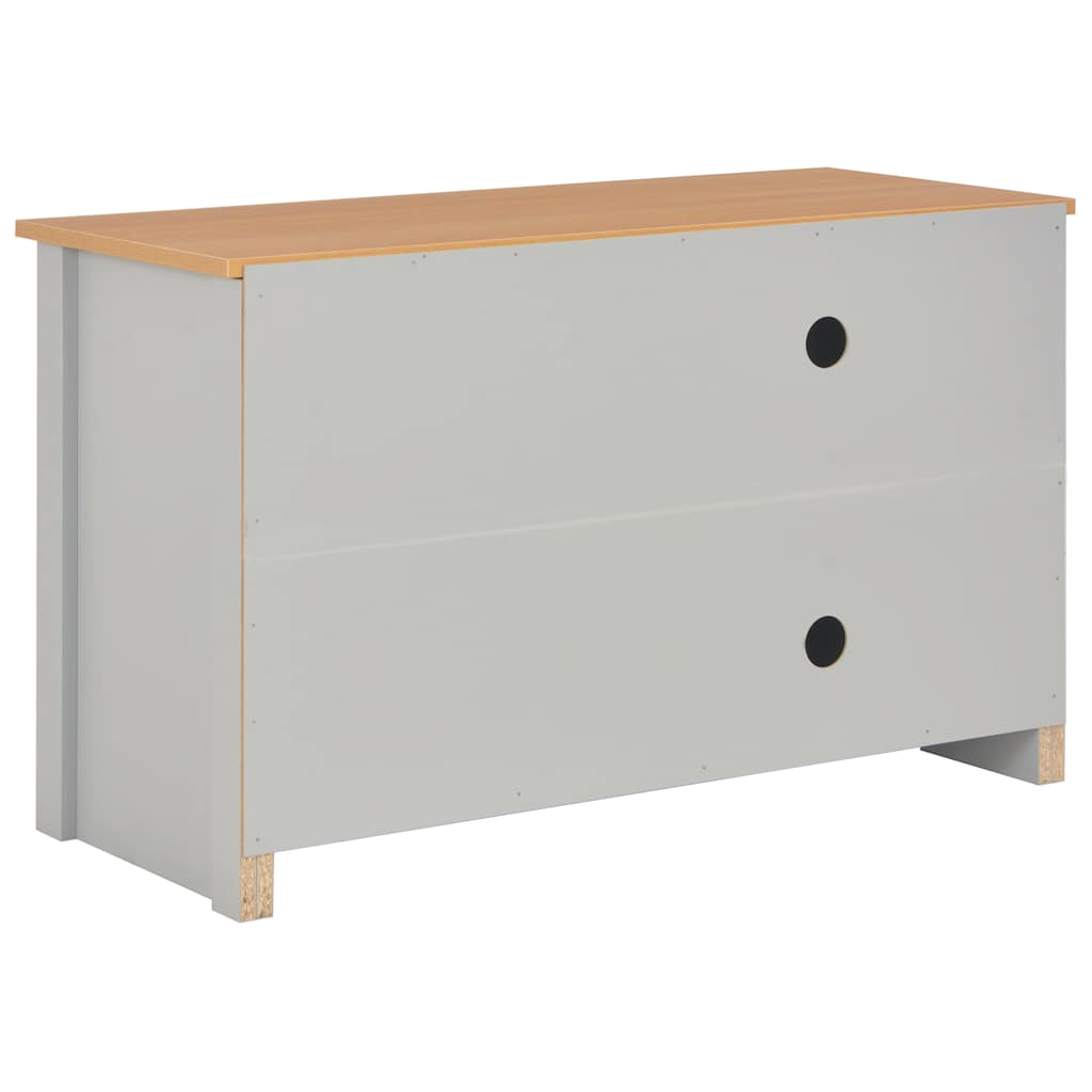 vidaXL Έπιπλο Τηλεόρασης Γκρι 95 x 39 x 58 εκ.