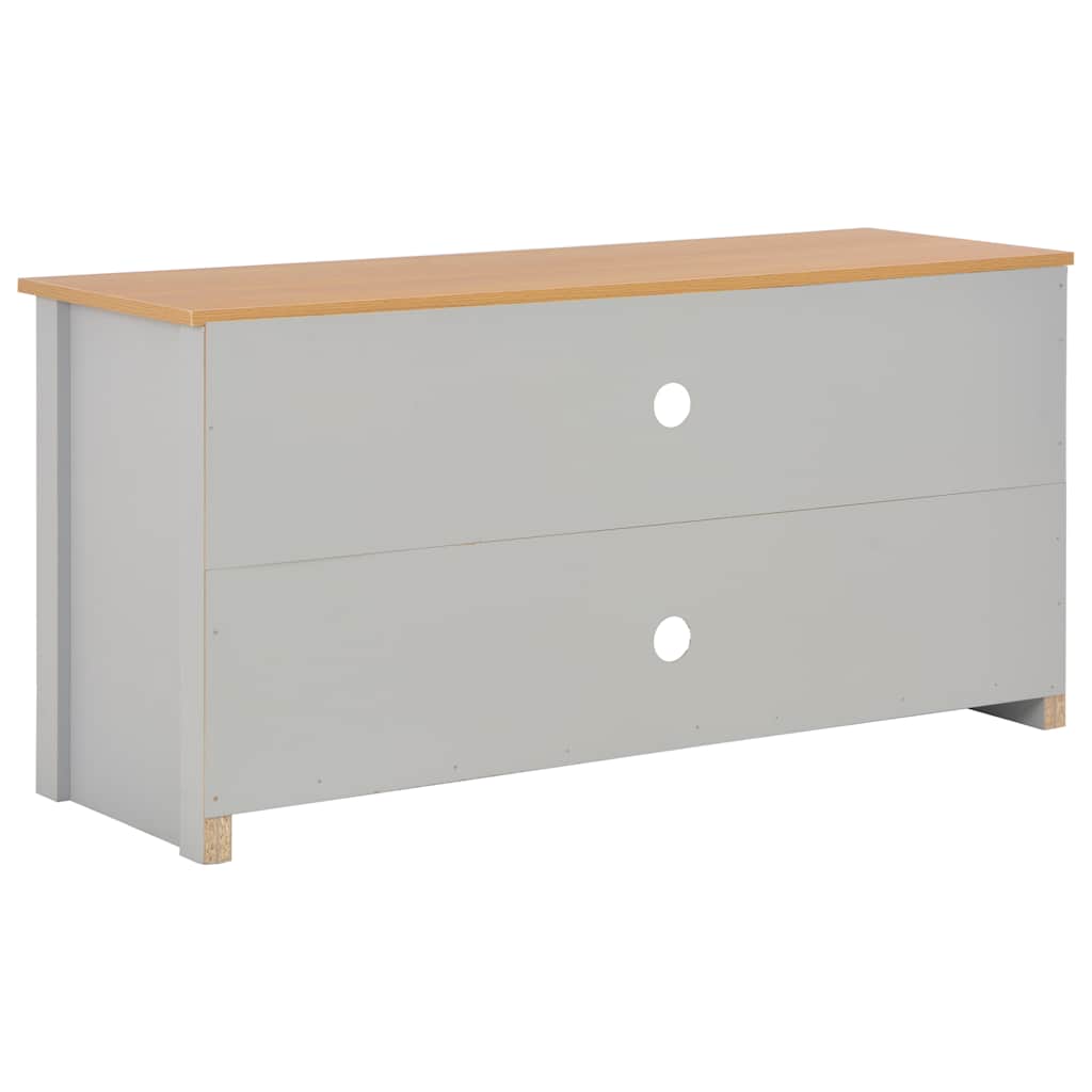 vidaXL Έπιπλο Τηλεόρασης Γκρι 120 x 39 x 58 εκ.