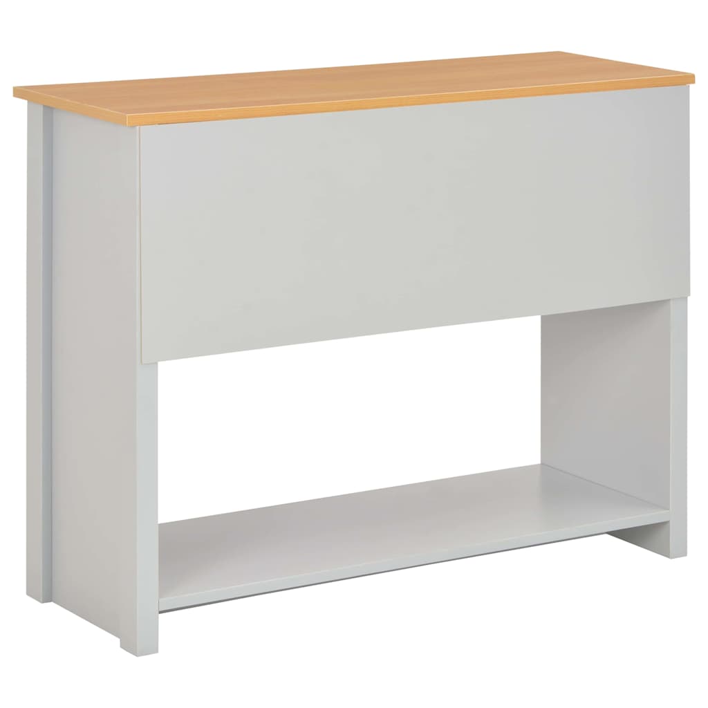 vidaXL Τραπέζι Κονσόλα Γκρι 97 x 35 x 76 εκ.