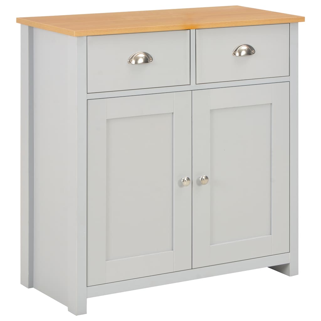 vidaXL Μπουφές Γκρι 79 x 35 x 81 εκ.