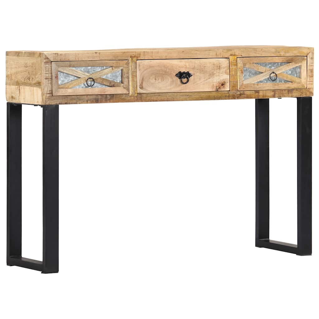 vidaXL Τραπέζι Κονσόλα 110 x 30 x 76 εκ. από Μασίφ Ξύλο Μάνγκο