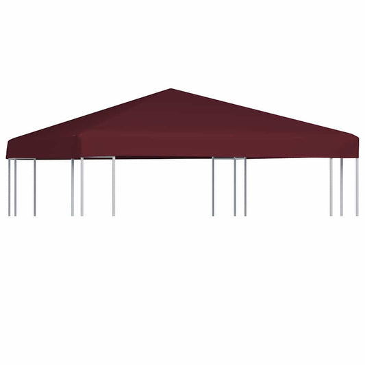 vidaXL Κάλυμμα για Κιόσκι Μπορντό 3 x 3 μ. 310 γρ./μ²