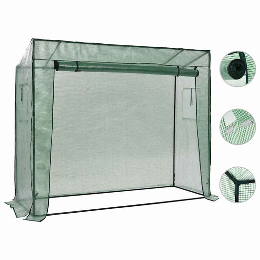 vidaXL Θερμοκήπιο Walk-in 200 x 80 x 173 εκ.