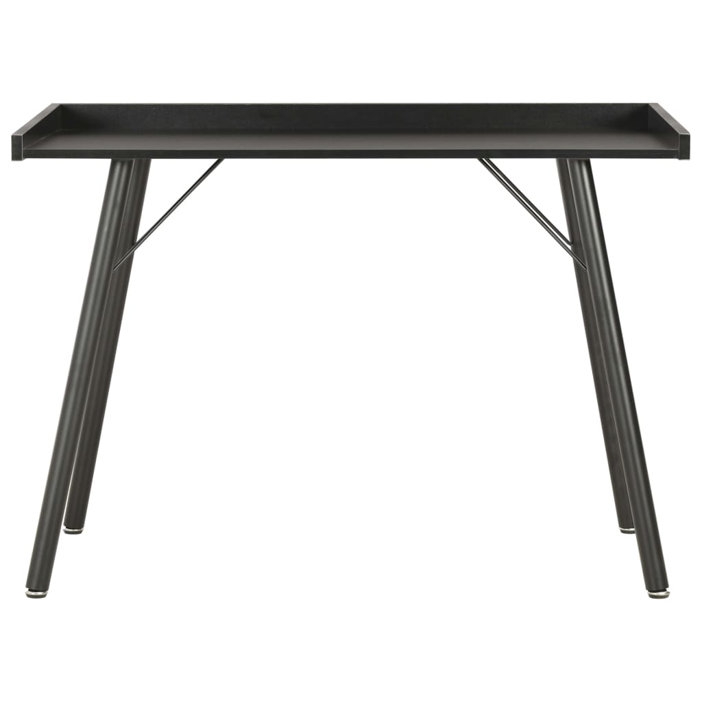 vidaXL Γραφείο Μαύρο 90 x 50 x 79 εκ.