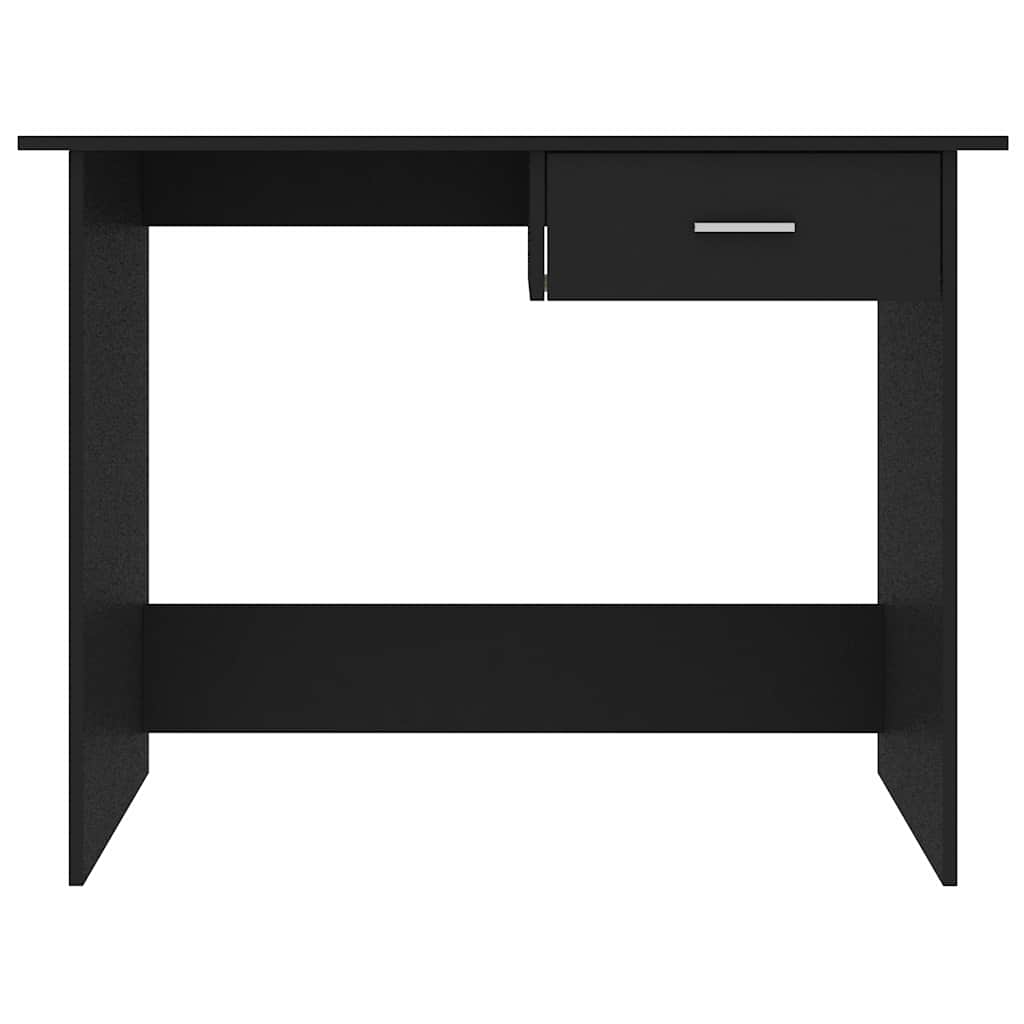 vidaXL Γραφείο Μαύρο 100 x 50 x 76 εκ. από Επεξ. Ξύλο