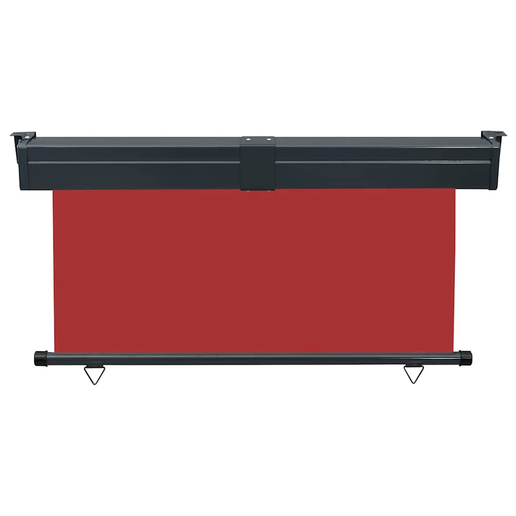 vidaXL Σκίαστρο Βεράντας Πλαϊνό Κόκκινο 145 x 250 εκ.