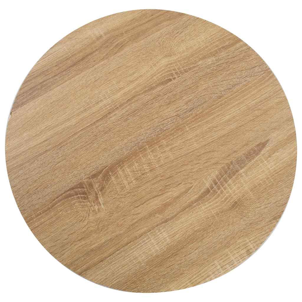 vidaXL Τραπέζι Bistro Ανοιχτό Καφέ 80 εκ. από MDF