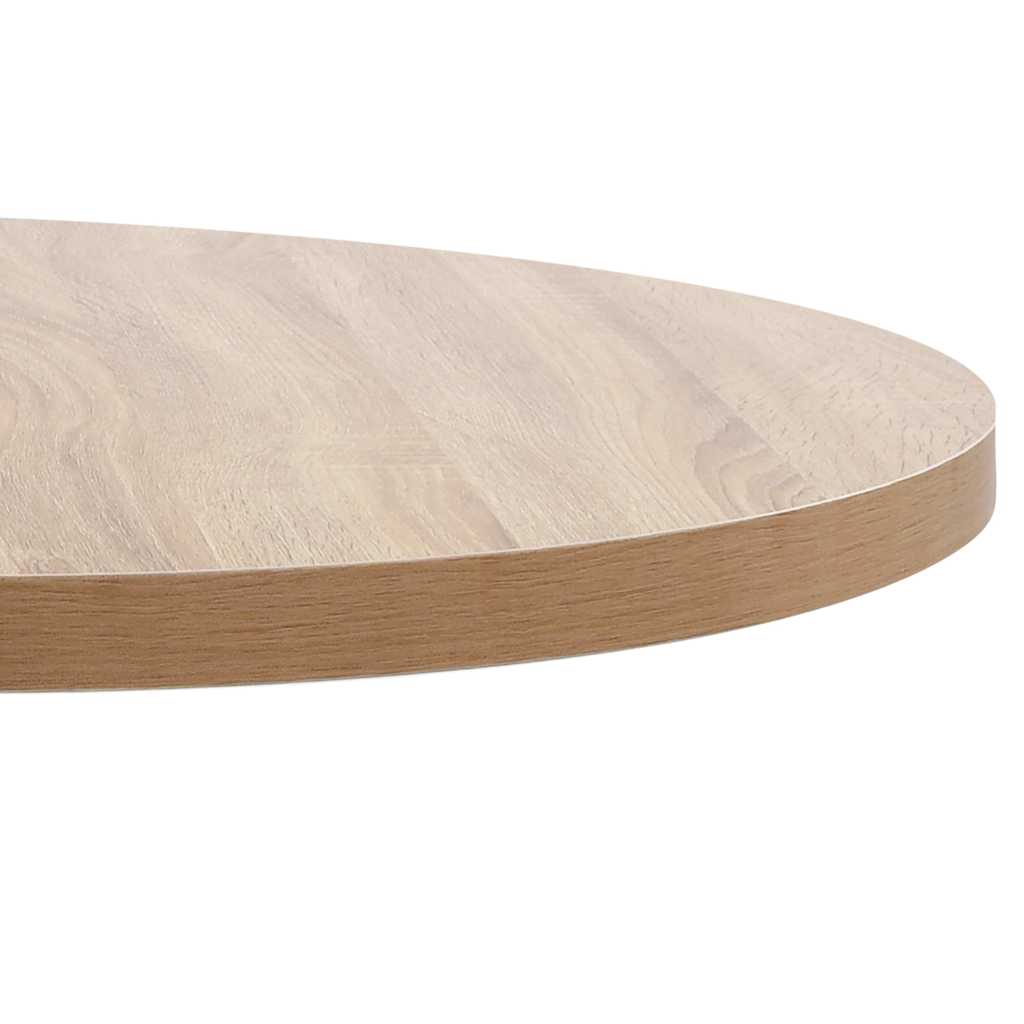 vidaXL Τραπέζι Bistro Ανοιχτό Καφέ 80 εκ. από MDF