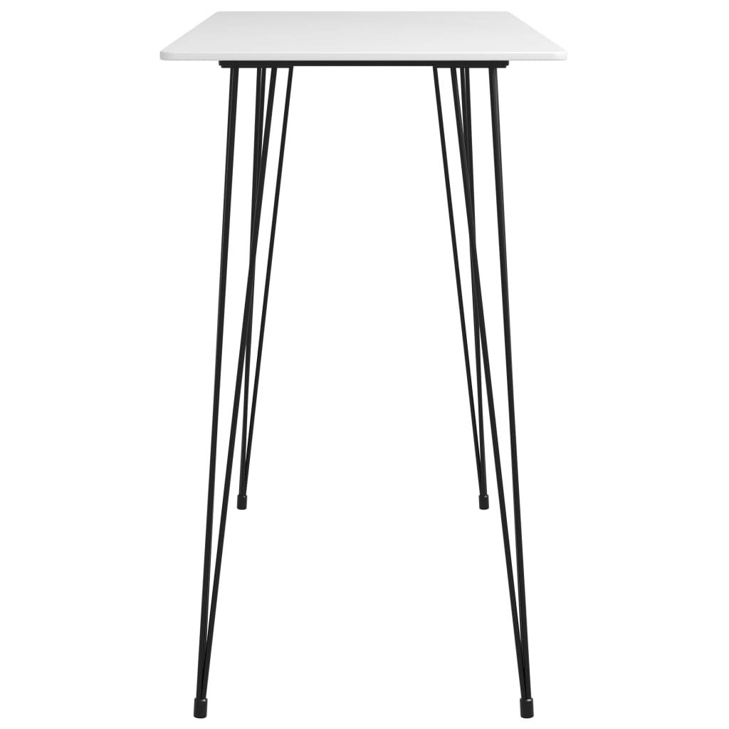 vidaXL Τραπέζι Μπαρ Λευκό 120 x 60 x 105 εκ.