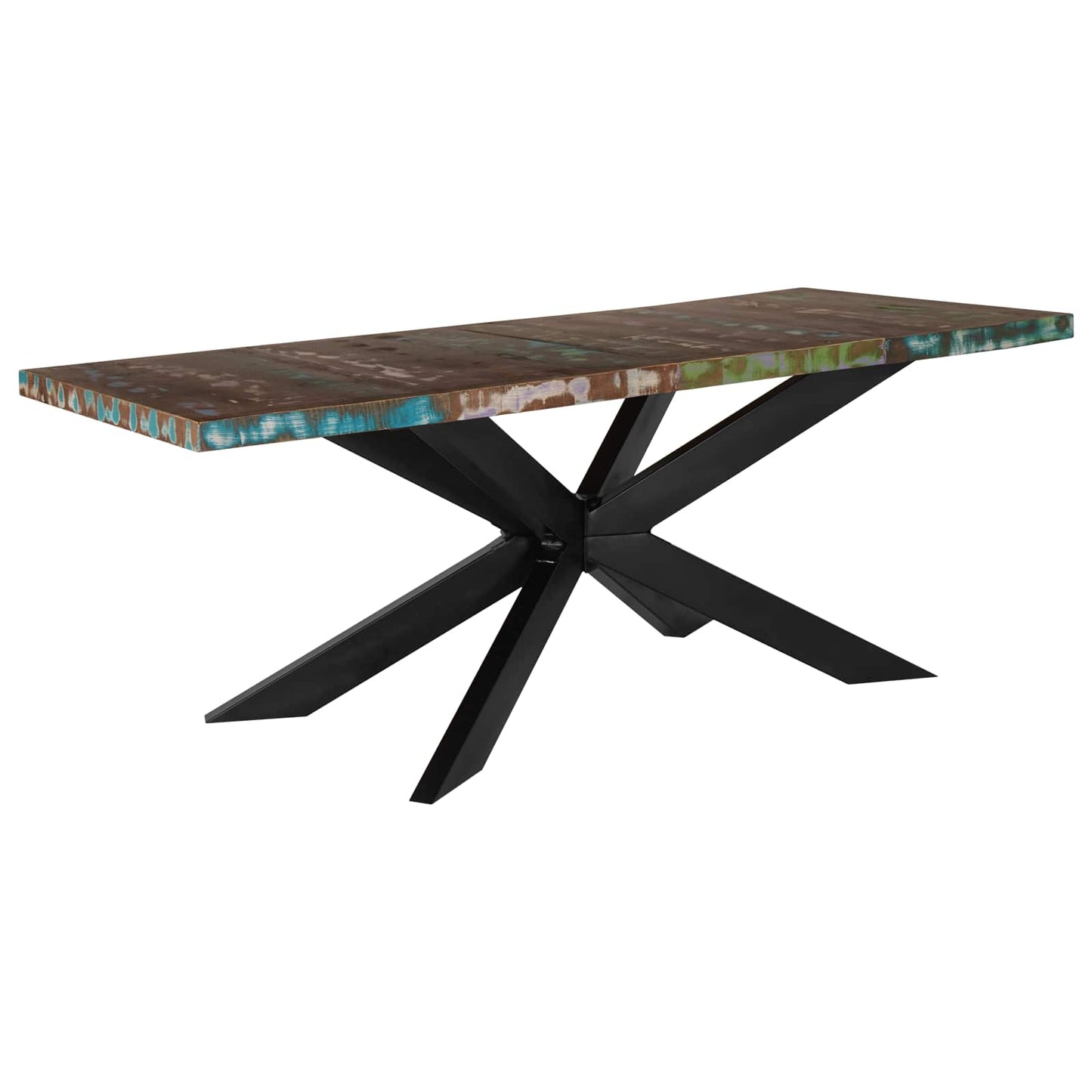vidaXL Τραπεζαρία 180 x 90 x 76 εκ. από Μασίφ Ανακυκλωμένο Ξύλο
