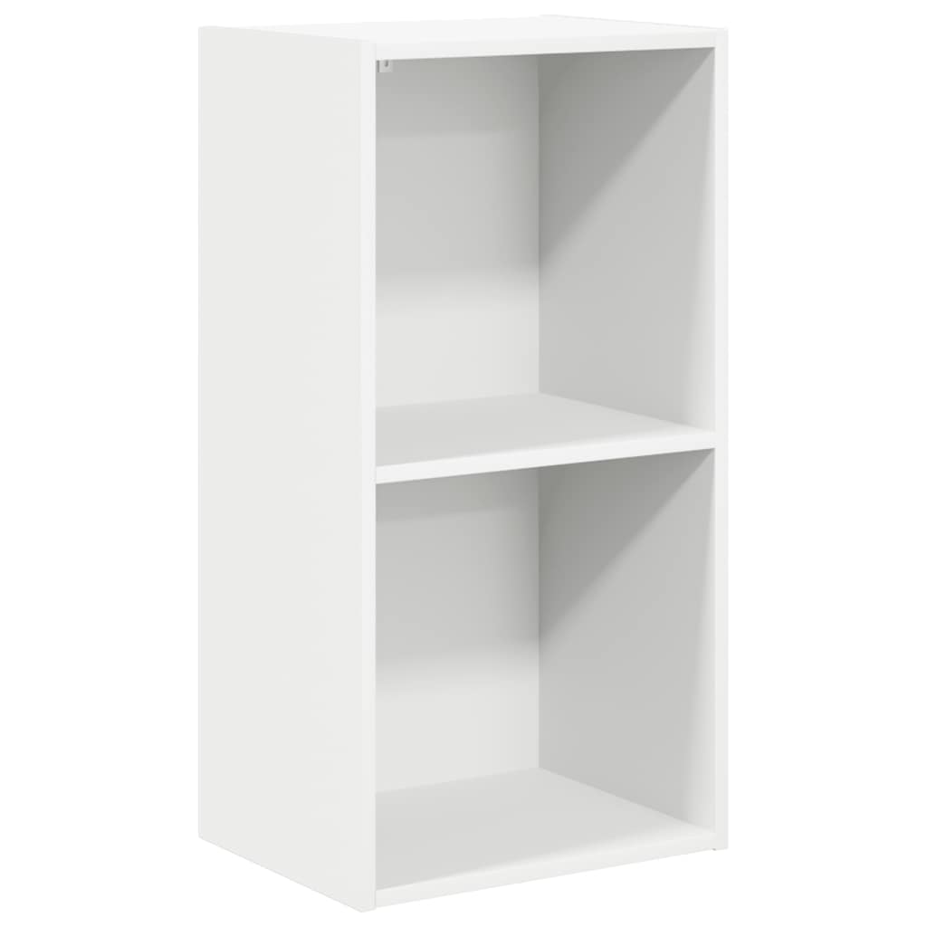 vidaXL Βιβλιοθήκη Λευκό 40x30x76,5 cm Ξύλινη κατασκευή