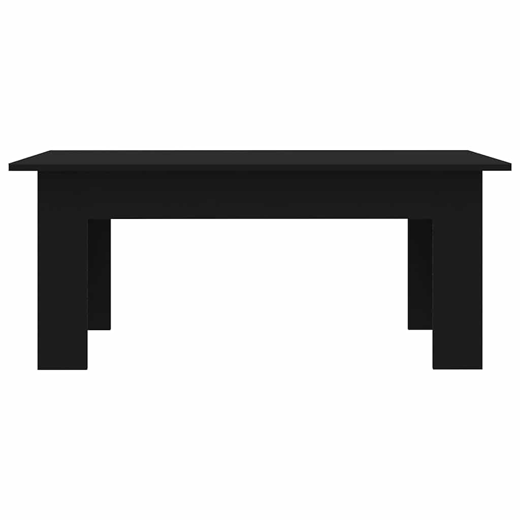 vidaXL Τραπεζάκι Σαλονιού Μαύρο 100 x 60 x 42 εκ. από Επεξ. Ξύλο