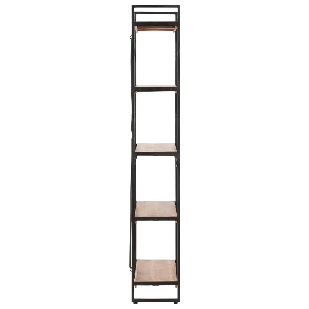 vidaXL Βιβλιοθήκη με 5 Επίπεδα 60 x 30 x 180 εκ. Μασίφ Ξύλο Ακακίας