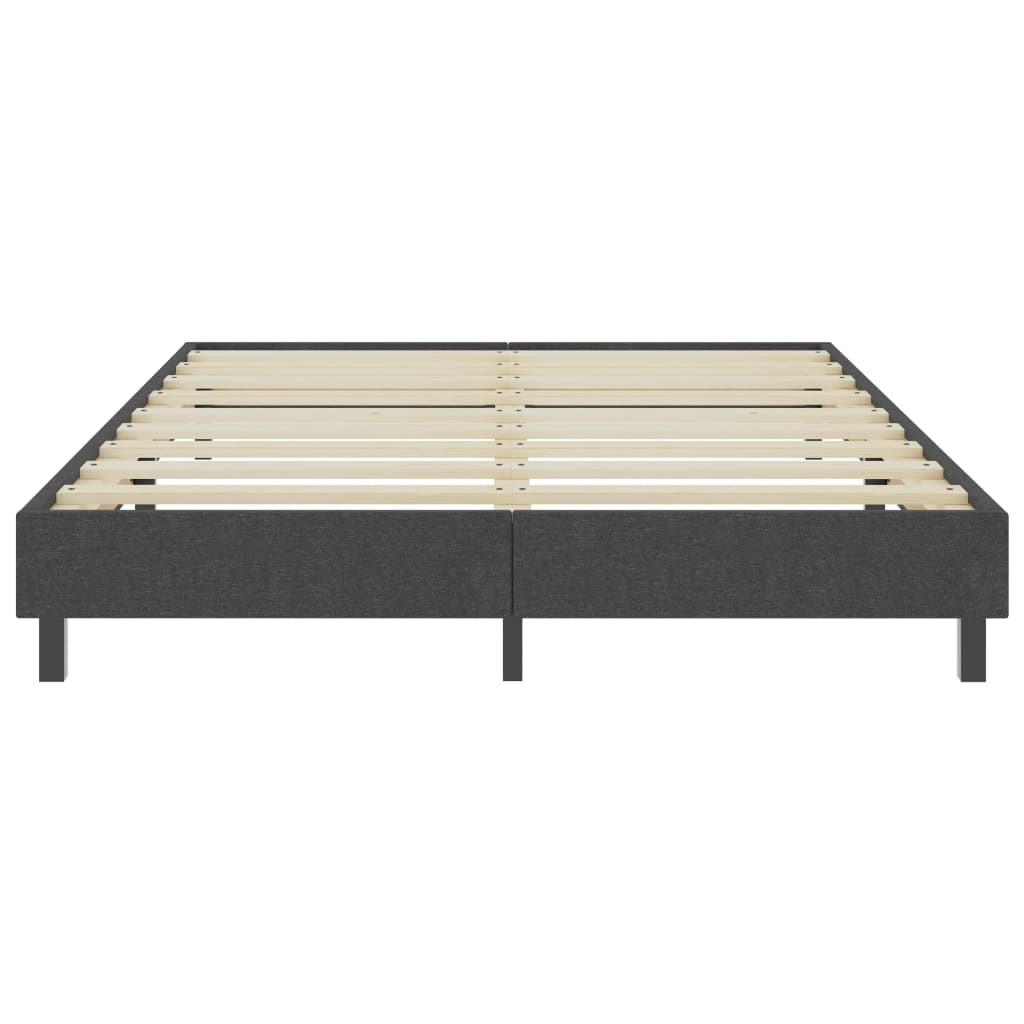 vidaXL Πλαίσιο Κρεβατιού Boxspring Γκρι 140 x 200 εκ. Υφασμάτινο