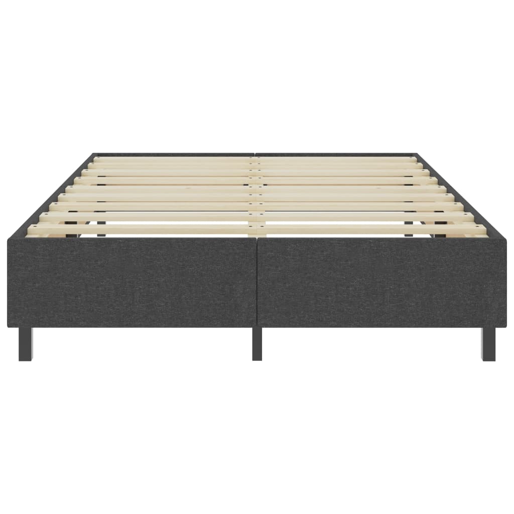 vidaXL Πλαίσιο Κρεβατιού Boxspring Γκρι 140 x 200 εκ. Υφασμάτινο