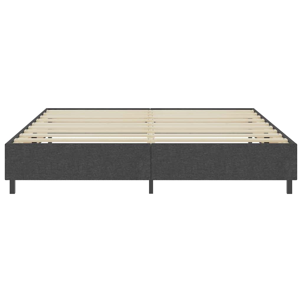 vidaXL Πλαίσιο Κρεβατιού Boxspring Γκρι 200 x 200 εκ. Υφασμάτινο