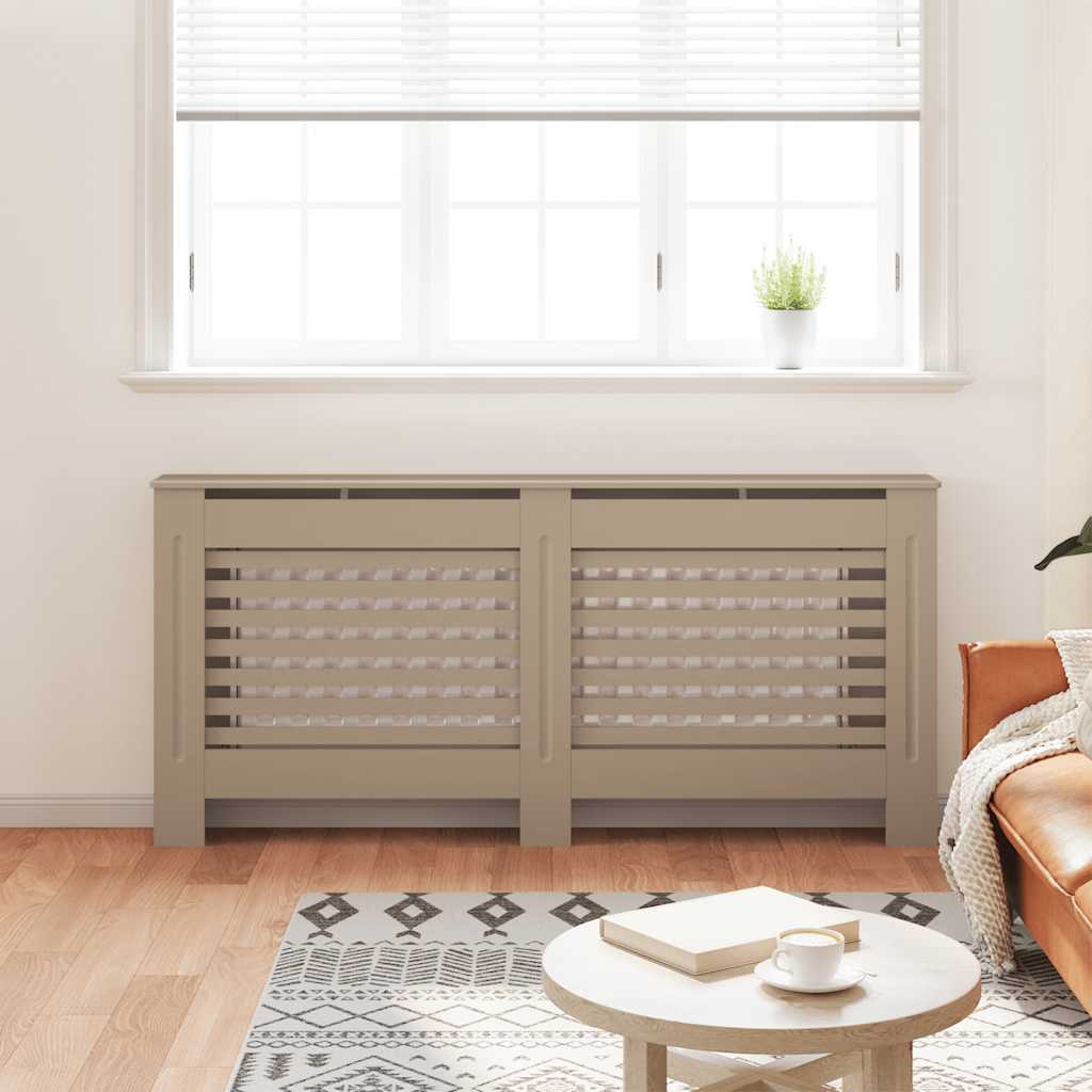 vidaXL Κάλυμμα Καλοριφέρ 172 x 19 x 81,5 εκ. από MDF