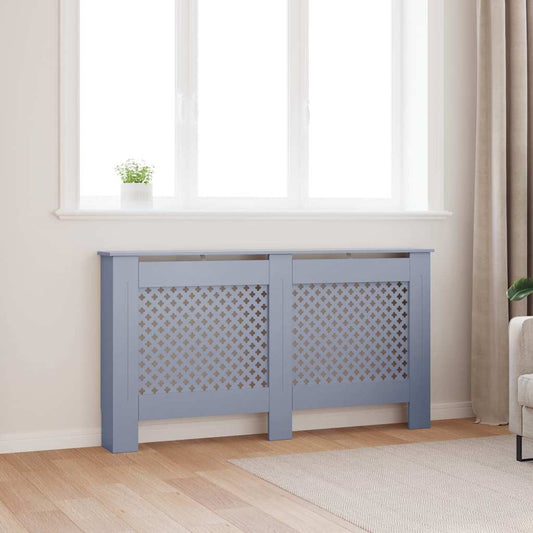 vidaXL Κάλυμμα Καλοριφέρ Ανθρακί 152 x 19 x 81,5 εκ. από MDF