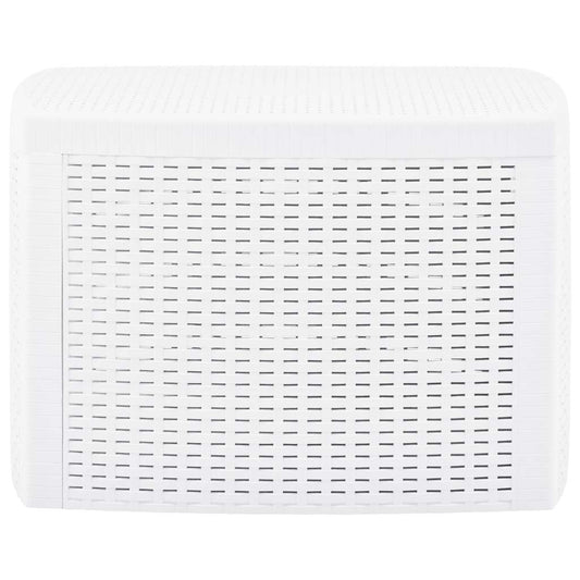 vidaXL Βοηθητικό Τραπέζι Λευκό 54 x 54 x 36,5 εκ. Πλαστικό