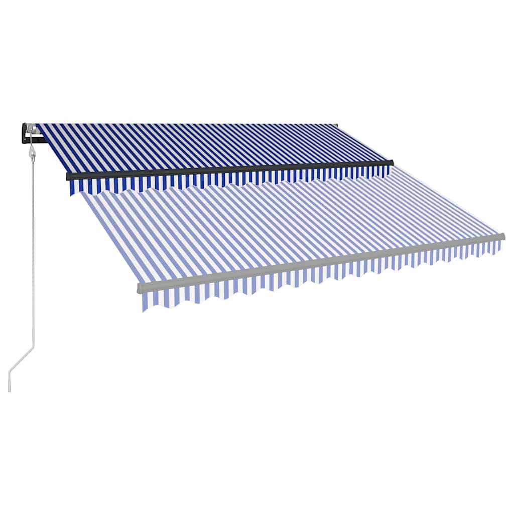 vidaXL Ηλεκτρική τέντα με LED και αισθητήρα 3 x 2,5 m