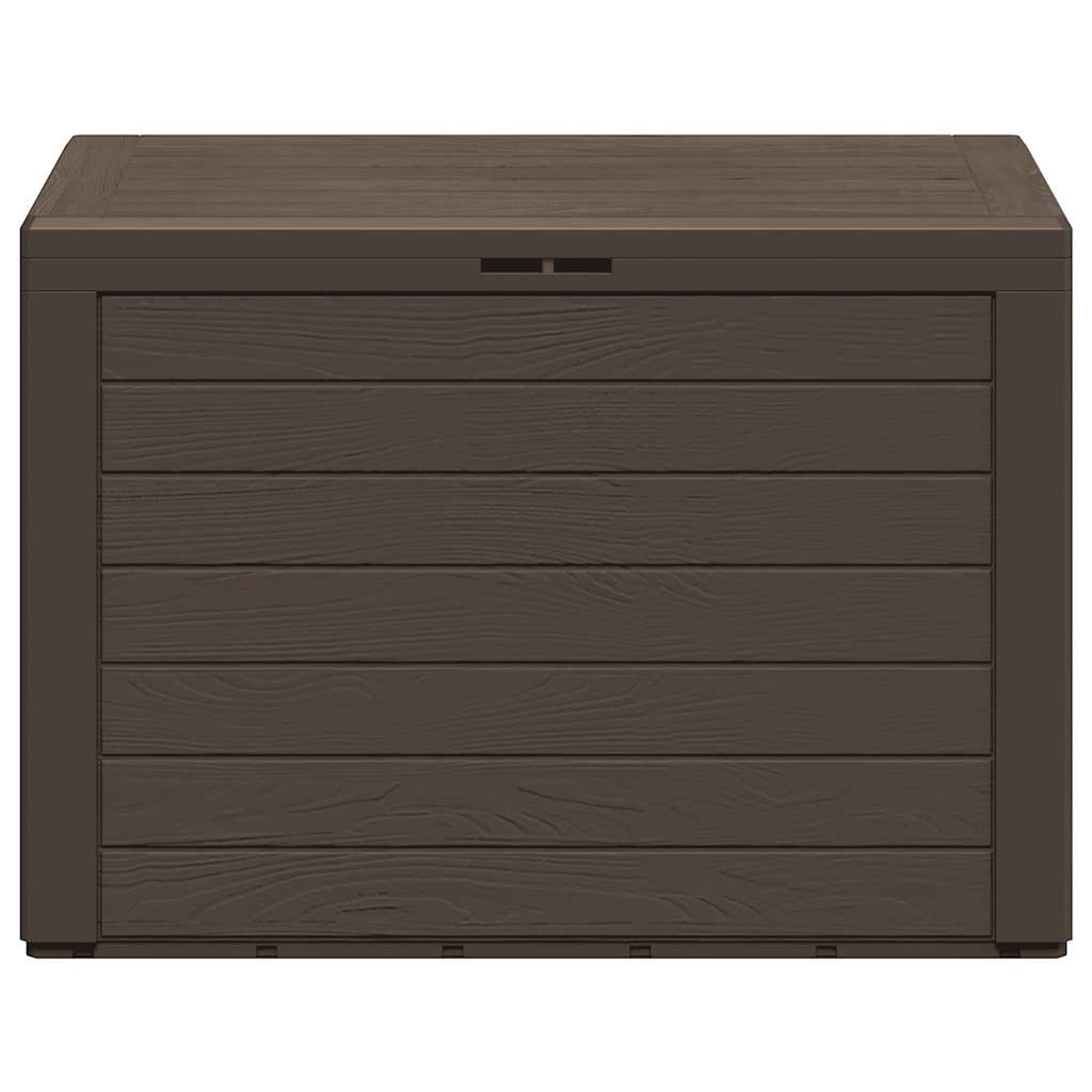 vidaXL Μπαούλο Αποθήκευσης Κήπου Καφέ 78 x 44 x 55 εκ.