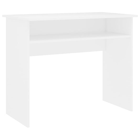 vidaXL Γραφείο Λευκό 90 x 50 x 74 εκ. από Επεξ. Ξύλο