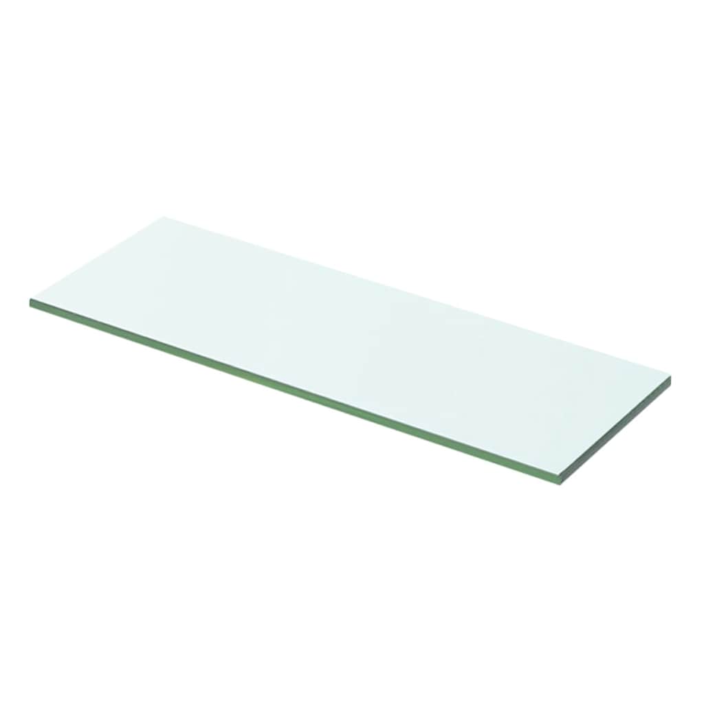 vidaXL Ράφια Πάνελ 2 τεμ. Διάφανα 50 x 12 εκ. Γυάλινα