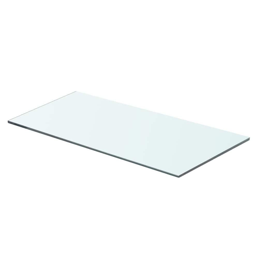 vidaXL Ράφια Πάνελ 2 τεμ. Διάφανα 60 x 25 εκ. Γυάλινα