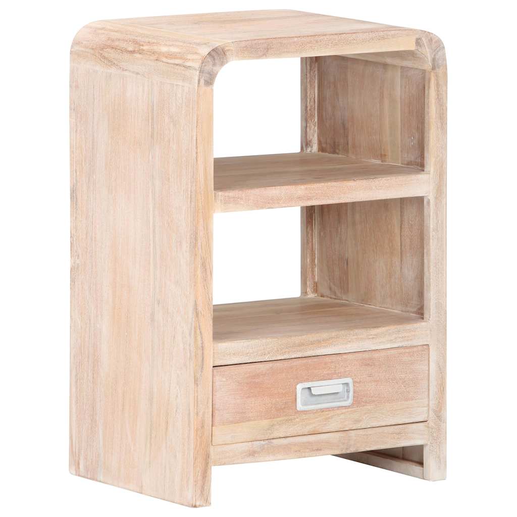 vidaXL Κομοδίνο 40 x 30 x 60 εκ. από Μασίφ Ξύλο Ακακίας