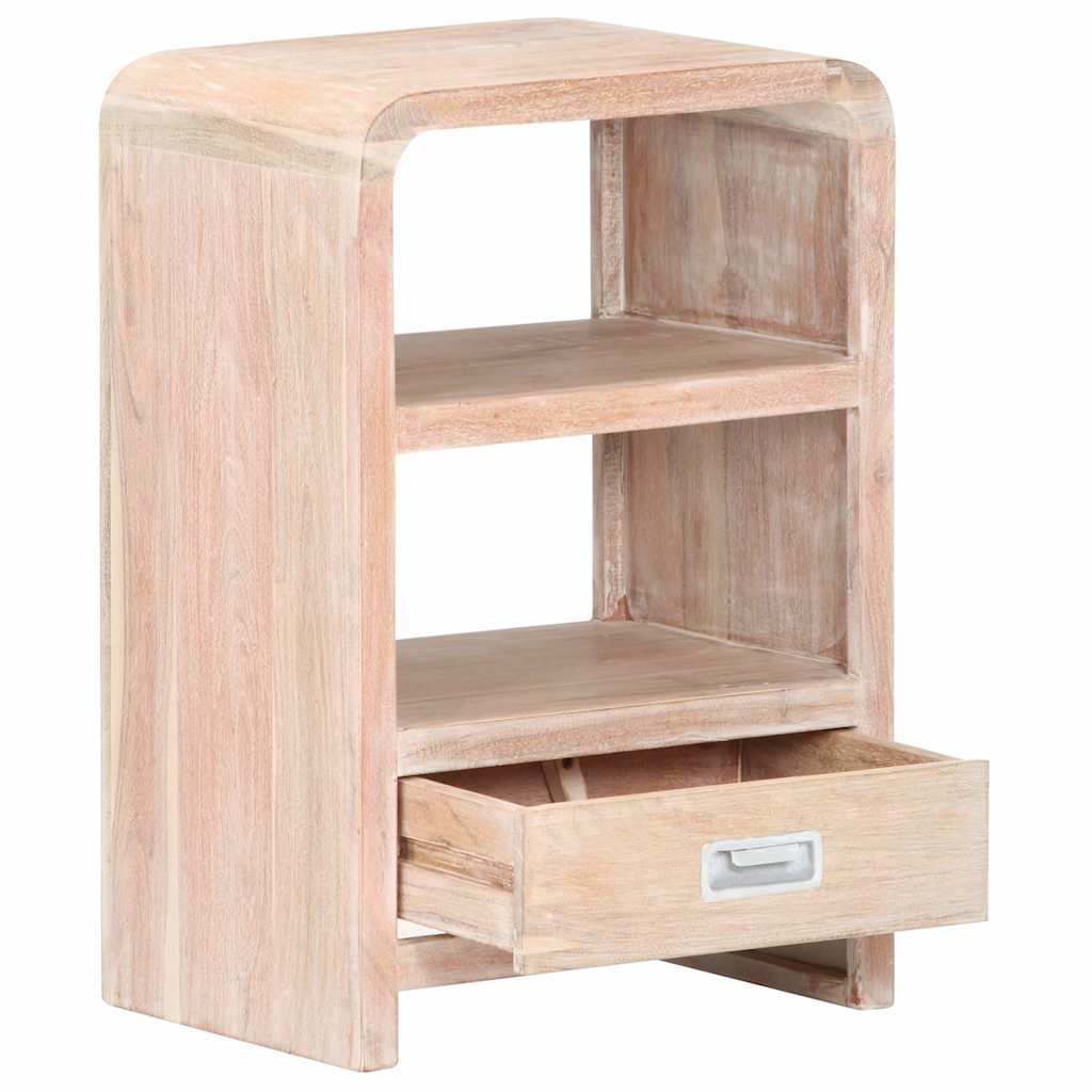 vidaXL Κομοδίνο 40 x 30 x 60 εκ. από Μασίφ Ξύλο Ακακίας