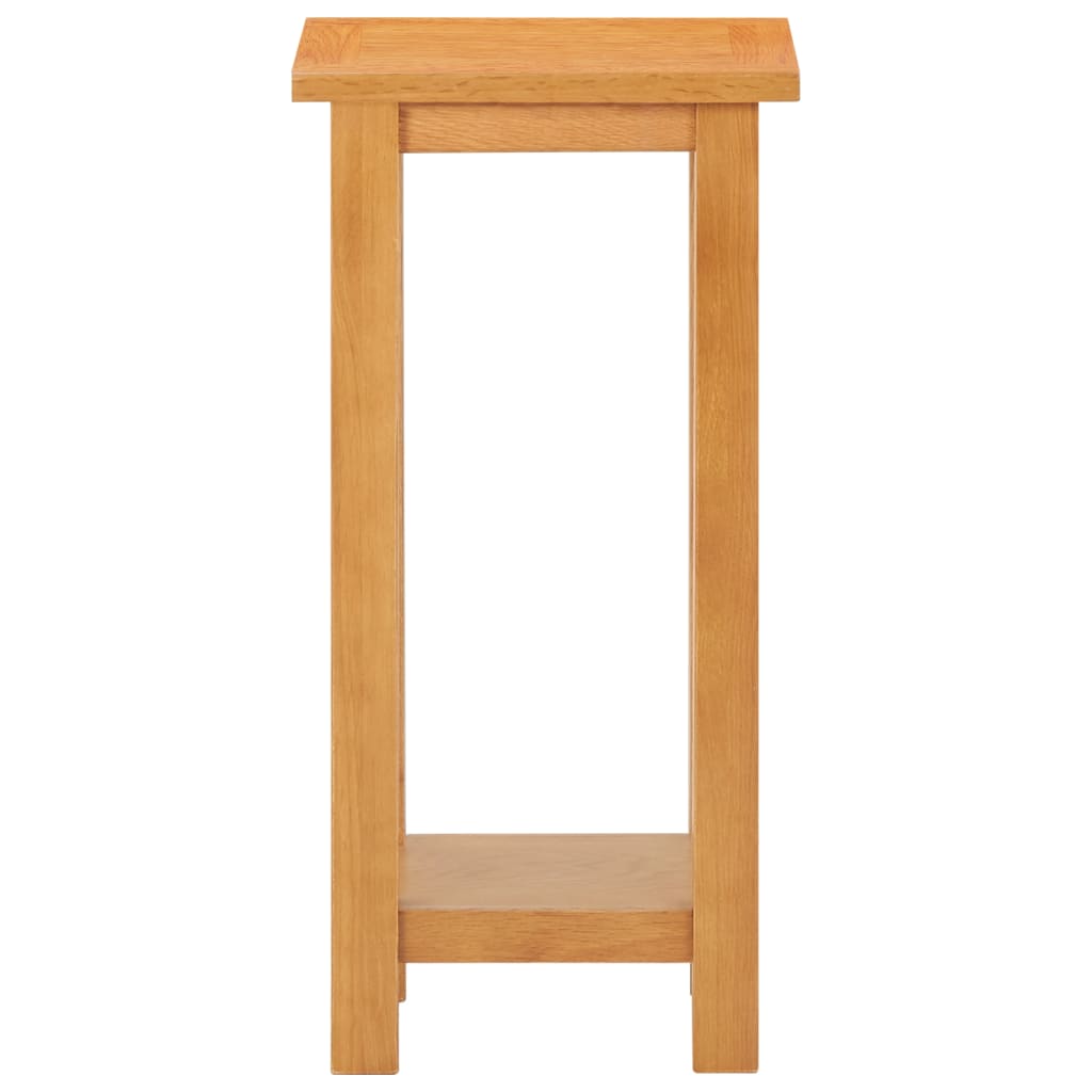 vidaXL Τραπέζι Βοηθητικό 27 x 24 x 55 εκ. από Μασίφ Ξύλο Δρυός