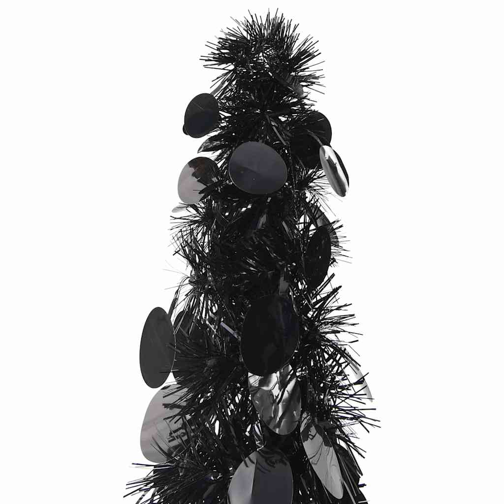 vidaXL Τεχνητά χριστουγεννιάτικα δέντρα PET Black